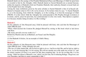 40 Hadeeth Qudsi