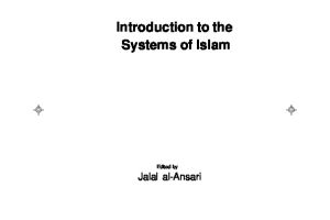 Introduction to System of Islam