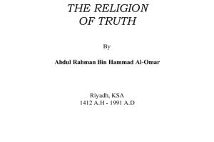 The Religion of truth