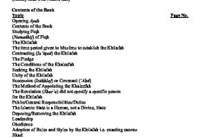 Islamic Personality Part 2 Shaksiyyah
