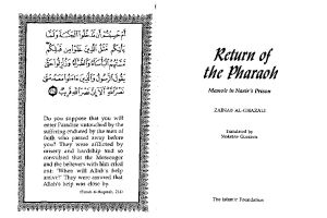 Return of Pharoah Zainab Ghazali