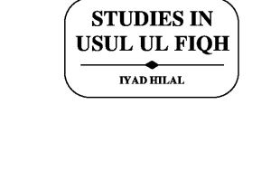 Studies Usul Fiqh Iyad Hilal